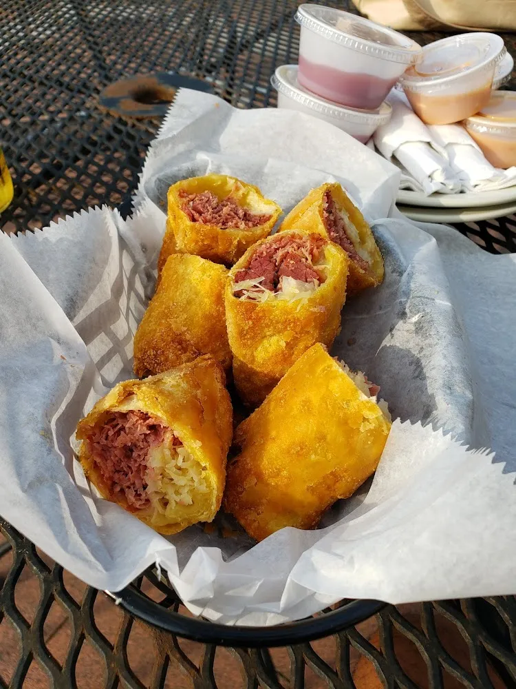 Reuben Egg Rolls